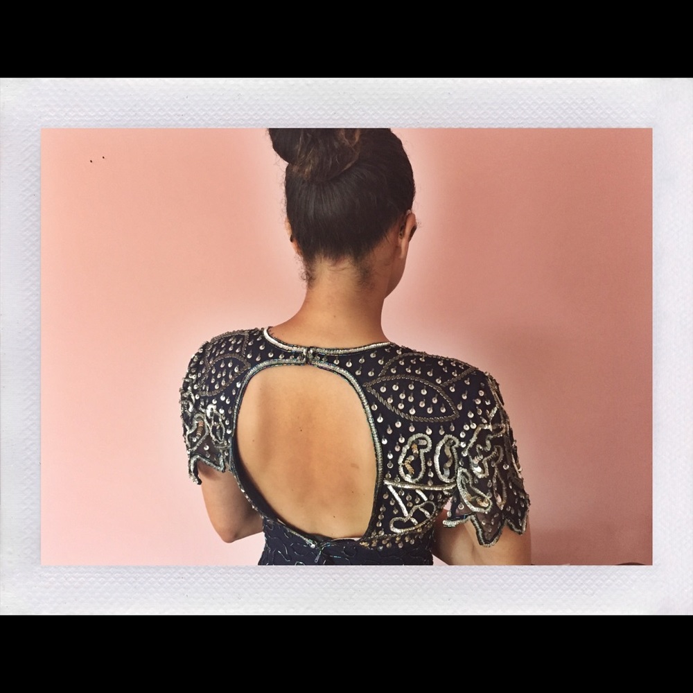 Vintage cocktail dress - Picture 2 of 4